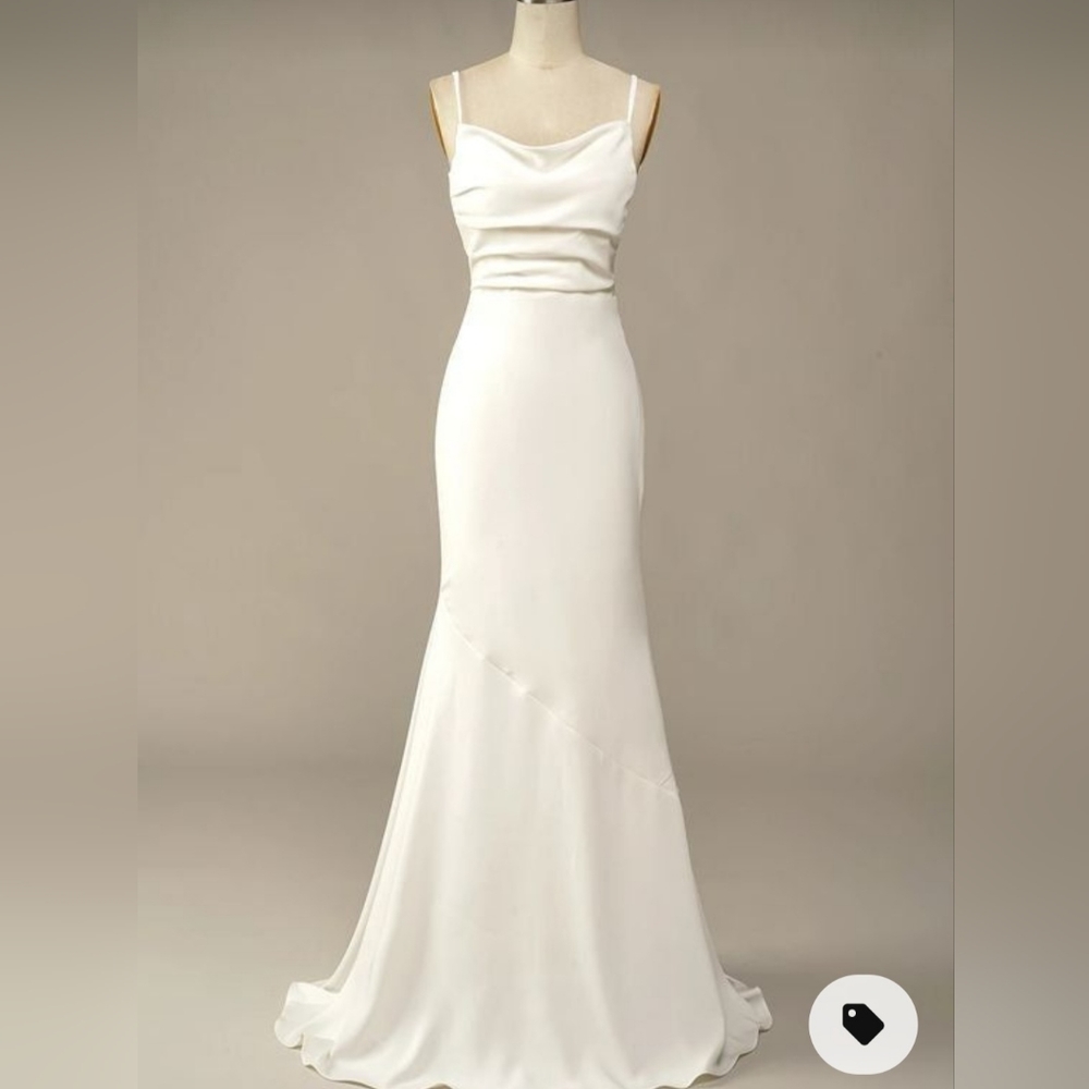 White Wedding Dress size 6 (S)